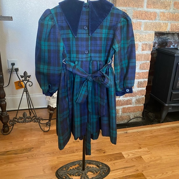 Heirloom Polly Flinders Toddler Girls Smocked Dress size 3 - Picture 15 of 15